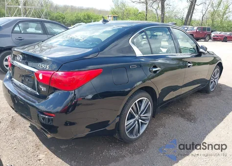 2017 Infiniti Q50 2.0T Sport z USA, uszkodzony, nr VIN JN1CV7AR9HM680850
